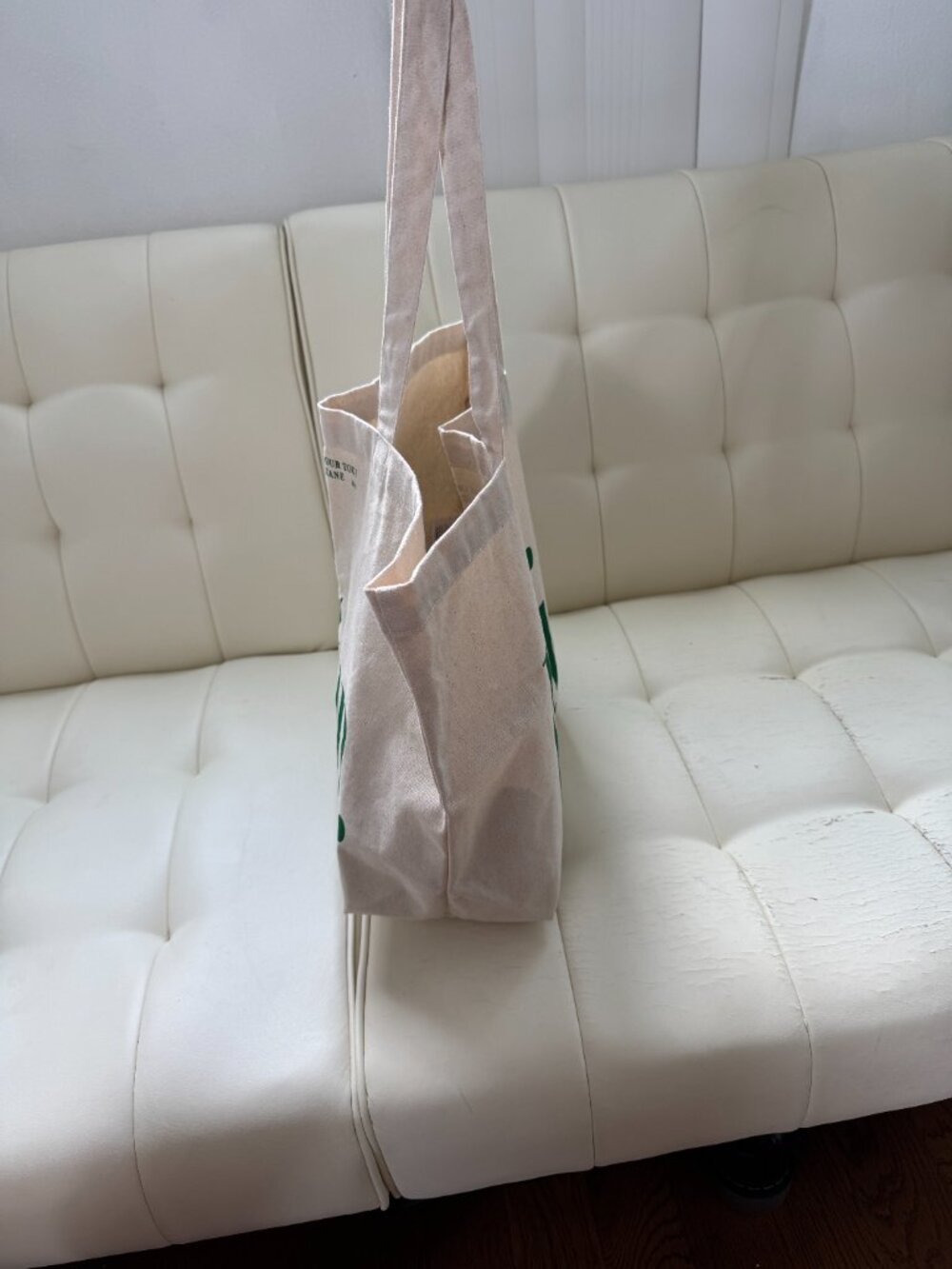 Sézane limited edition Boston Paris French amour tour cotton canvas tote NWOT - Picture 3 of 5